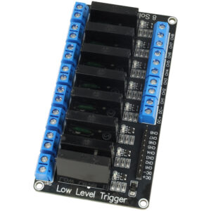 Moduł przekaźników SSR 8 kanałów 5V Low trig