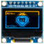 Wyświetlacz OLED 0,96″ 128x64px SPI żółto-niebieski