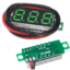 Woltomierz DC LED, miniaturowy miernik 0.28″ – zielony