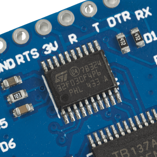 Moduł ze sterownikiem silników DC TB6612FNG do Wemos D1 Mini (7) Moduł ze sterownikiem silników DC TB6612FNG do Wemos D1 Mini (7)