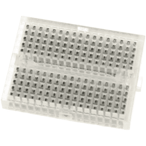 Płytka stykowa mini 170 pól przezroczysta