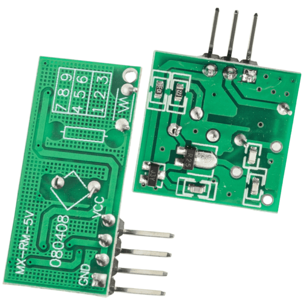 nadajnik i odbiornik radiowy 433 MHz FS100A XY-MK zestaw 2 nadajnik i odbiornik radiowy 433 MHz FS100A XY-MK zestaw 2