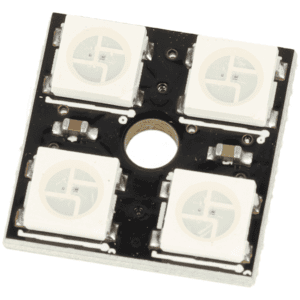Moduł matrycy 2x2 z diodami adresowalnymi LED RGB WS2812B