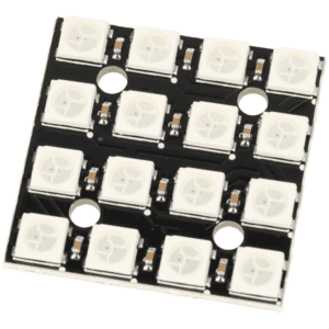 Moduł matrycy 4x4 z diodami adresowalnymi LED RGB WS2812B