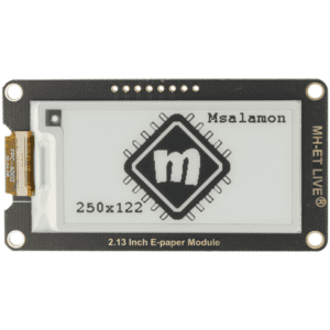 E-paper 2.13" 250x122px - wyświetlacz czarnobiały SPI 