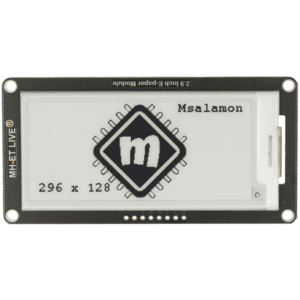 E-paper 2.9" 296x128px - wyświetlacz czarnobiały SPI 