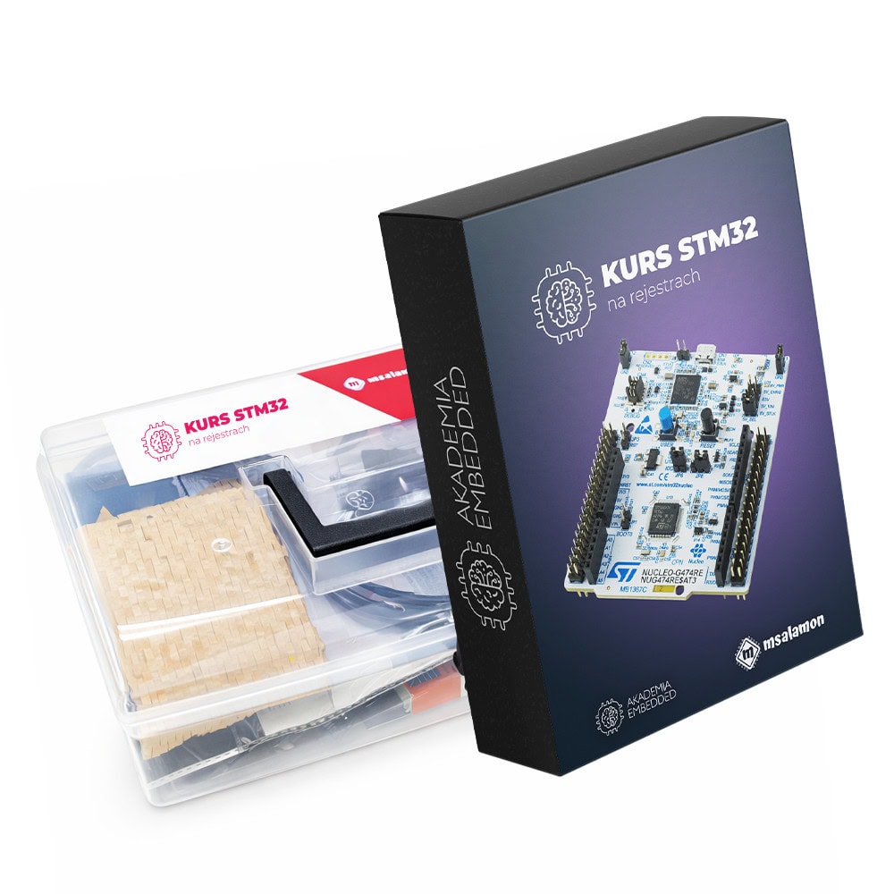 Kurs STM32 Na Rejestrach + Sprzęt