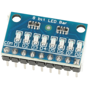 Moduł z 8 diodami LED niebieskie wspólna katoda