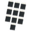 Gniazdo goldpin 1×3 pin żeńskie proste 2.54mm –  10 sztuk