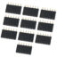 Gniazdo goldpin 1×6 pin żeńskie proste 2.54mm – 10 sztuk