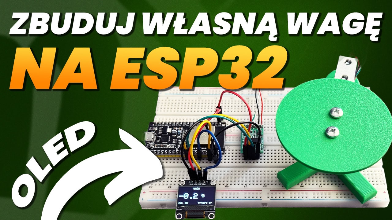 Zbuduj własną wagę na ESP32 z wyświetlaczem OLED