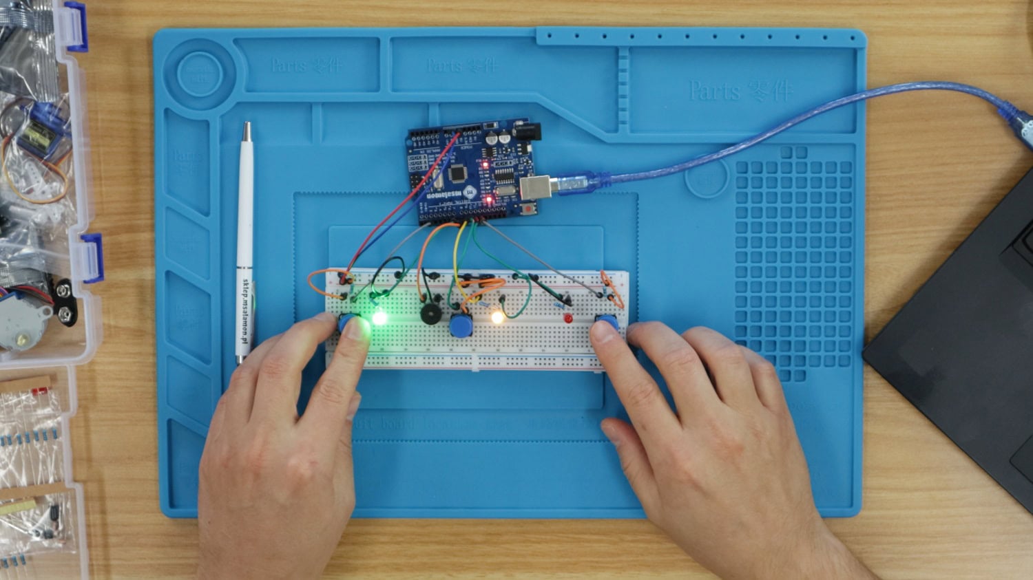Arduino Still Kurs Arduino Dla Początkujących + Pakiet Sprzętu - Sklep msalamon