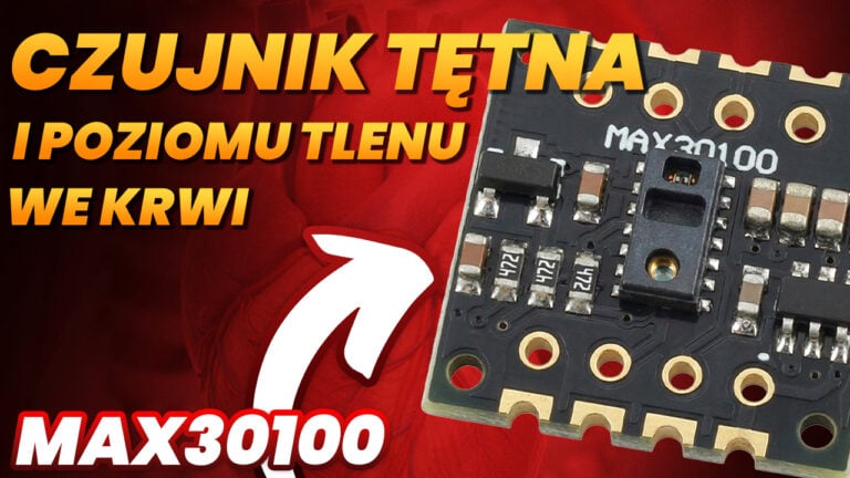 Czujnik tętna i poziomu tlenu we krwi MAX30100
