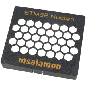 Obudowa do STM32 Nucleo-64 Czarno-brązowa