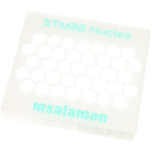 Obudowa do STM32 Nucleo-64 Transparentno-miętowa