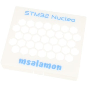 Obudowa do STM32 Nucleo-64 Biało-niebieska