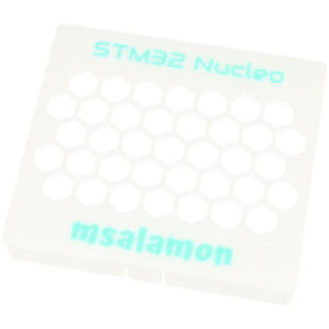 Obudowa do STM32 Nucleo-64 Biało-miętowa
