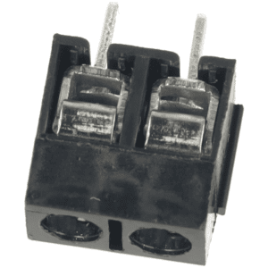 Złącze śrubowe ARK 2-pin 5.08mm KF301-2P Czarne