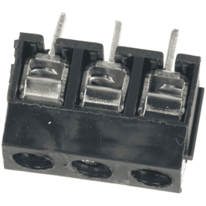 Złącze śrubowe ARK 3-pin 5.08mm KF301-3P czarne