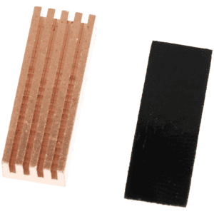 Radiator miedziany 8x22x5 z termopadem