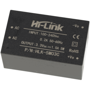 Zasilacz Hi-Link HLK-5M03C 85–265 V AC / 3.3 V DC – 5 W