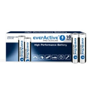 Baterie alkaliczne AAA / LR03 everActive Pro - 10 sztuk (kartonik)