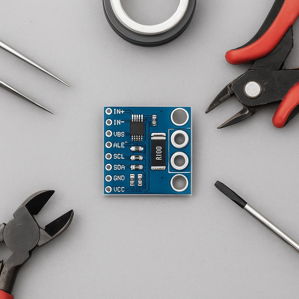 INA226 + STM32: pomiar prądu i napięcia przez I2C krok po kroku