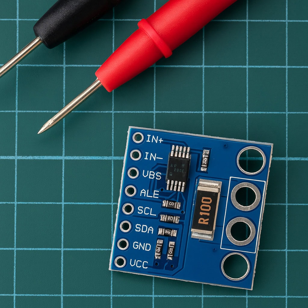 Jak podłączyć moduł INA226 do STM32 – piny, przewód i masy