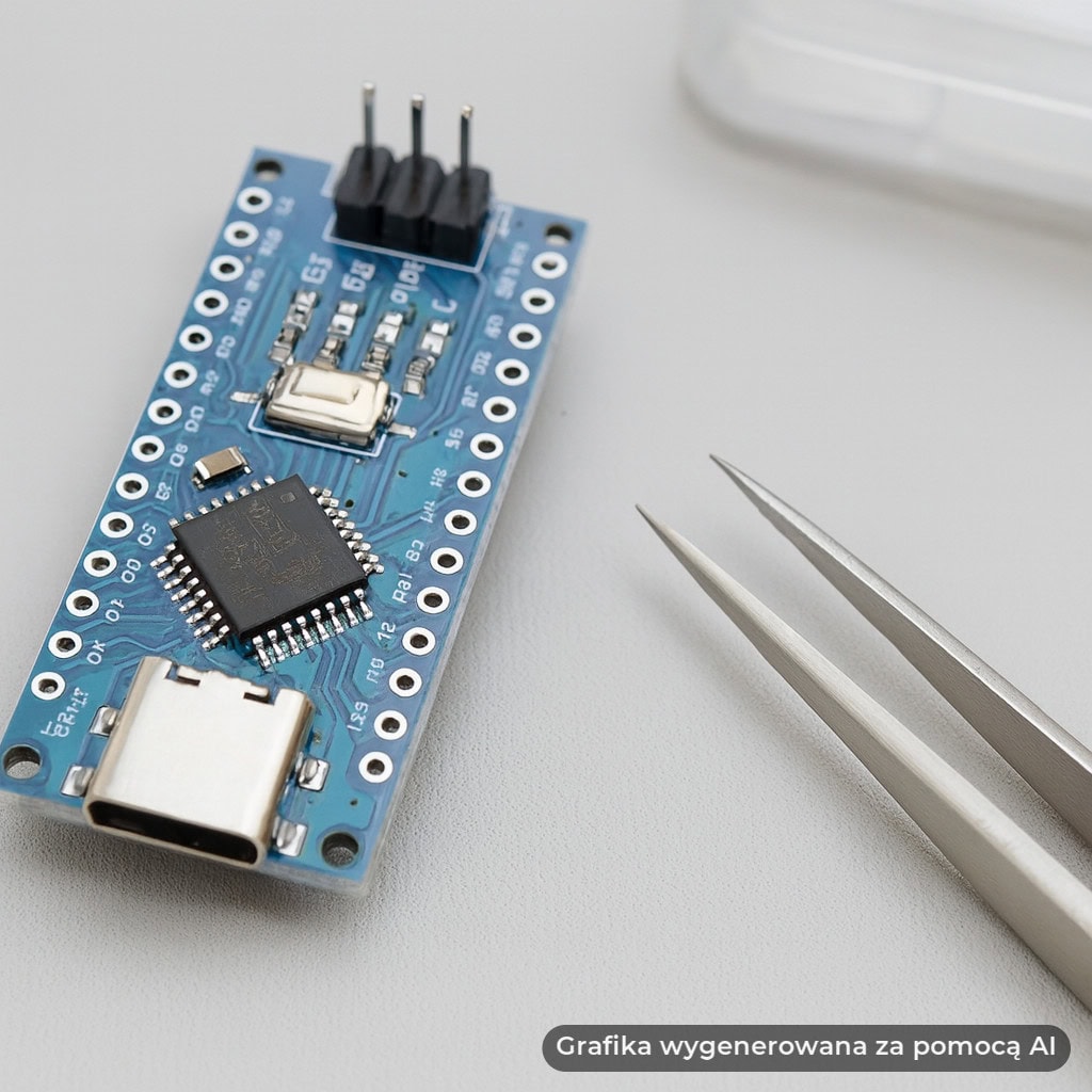 Przykładowy program: miganie diodą i komunikacja po UART
