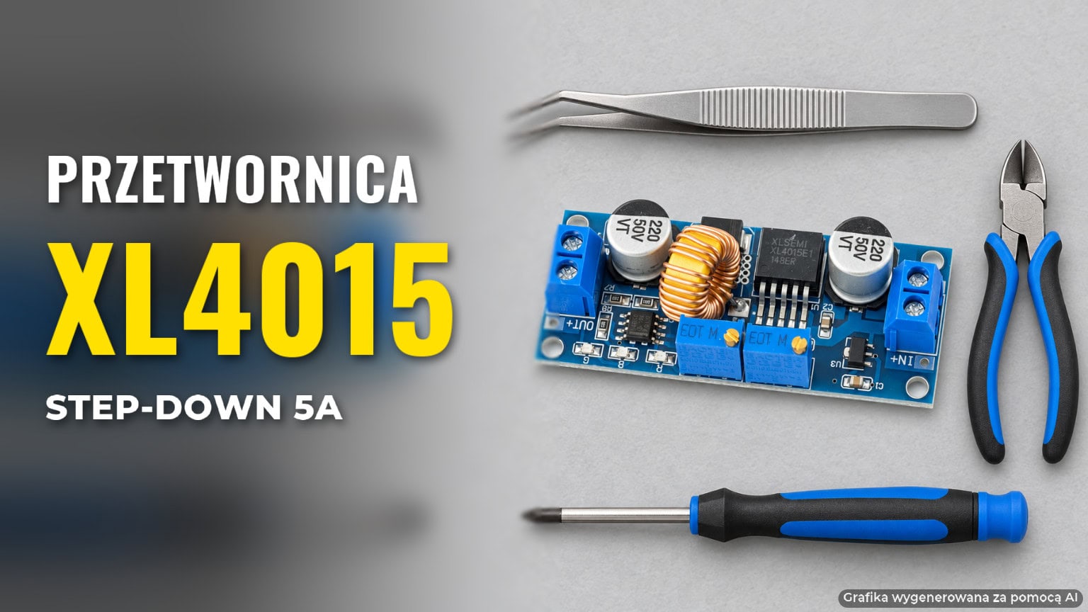 XL4015 przetwornica step-down 5A DC-DC: podłączenie, regulacja i opinie
